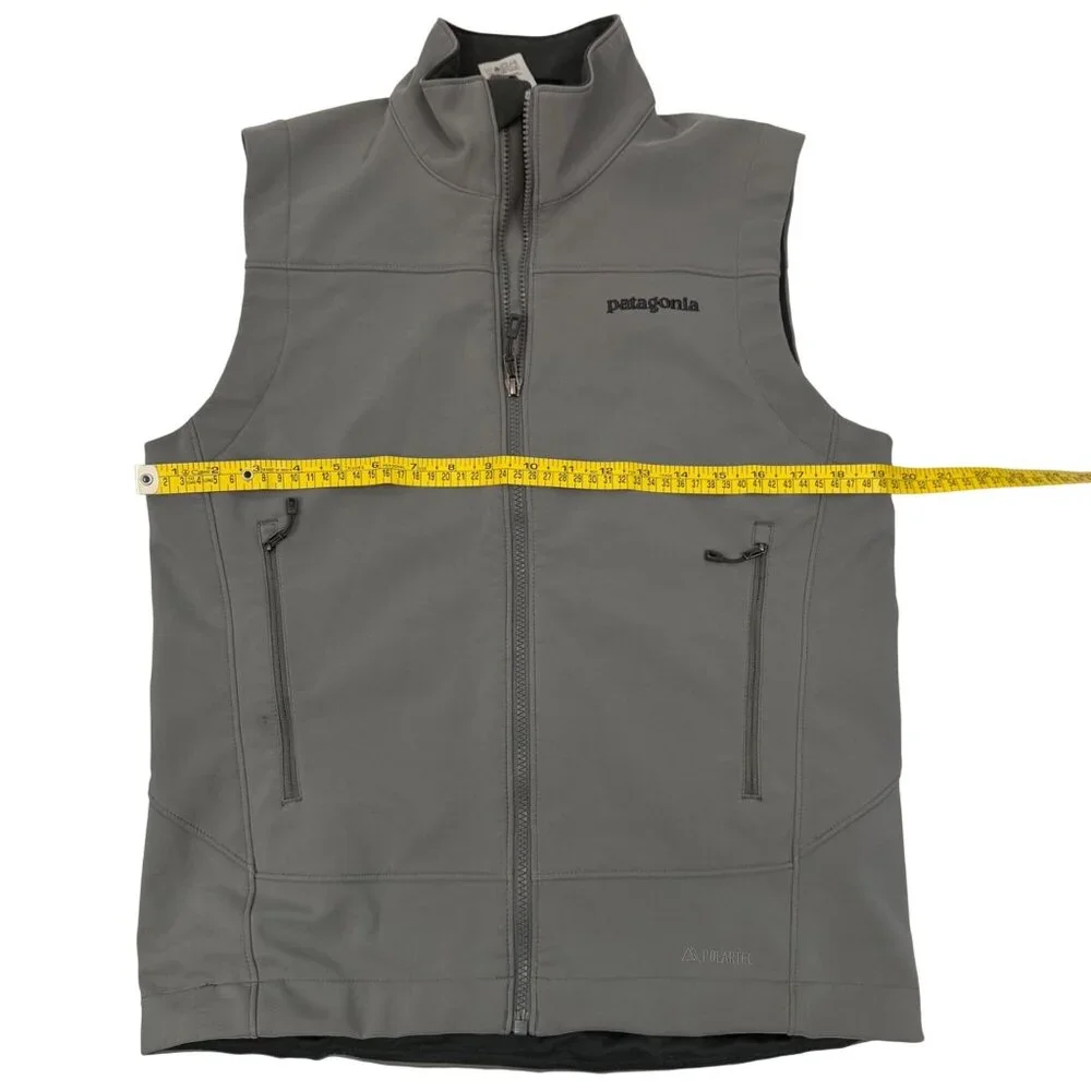 Patagonia Adze Polartec Vest - Men's Small - Gray - Picture 3 of 11